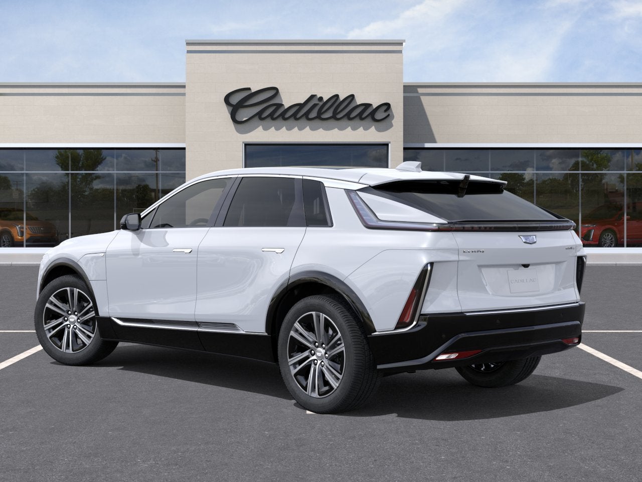 2026 Cadillac LYRIQ — rear three-quarter view