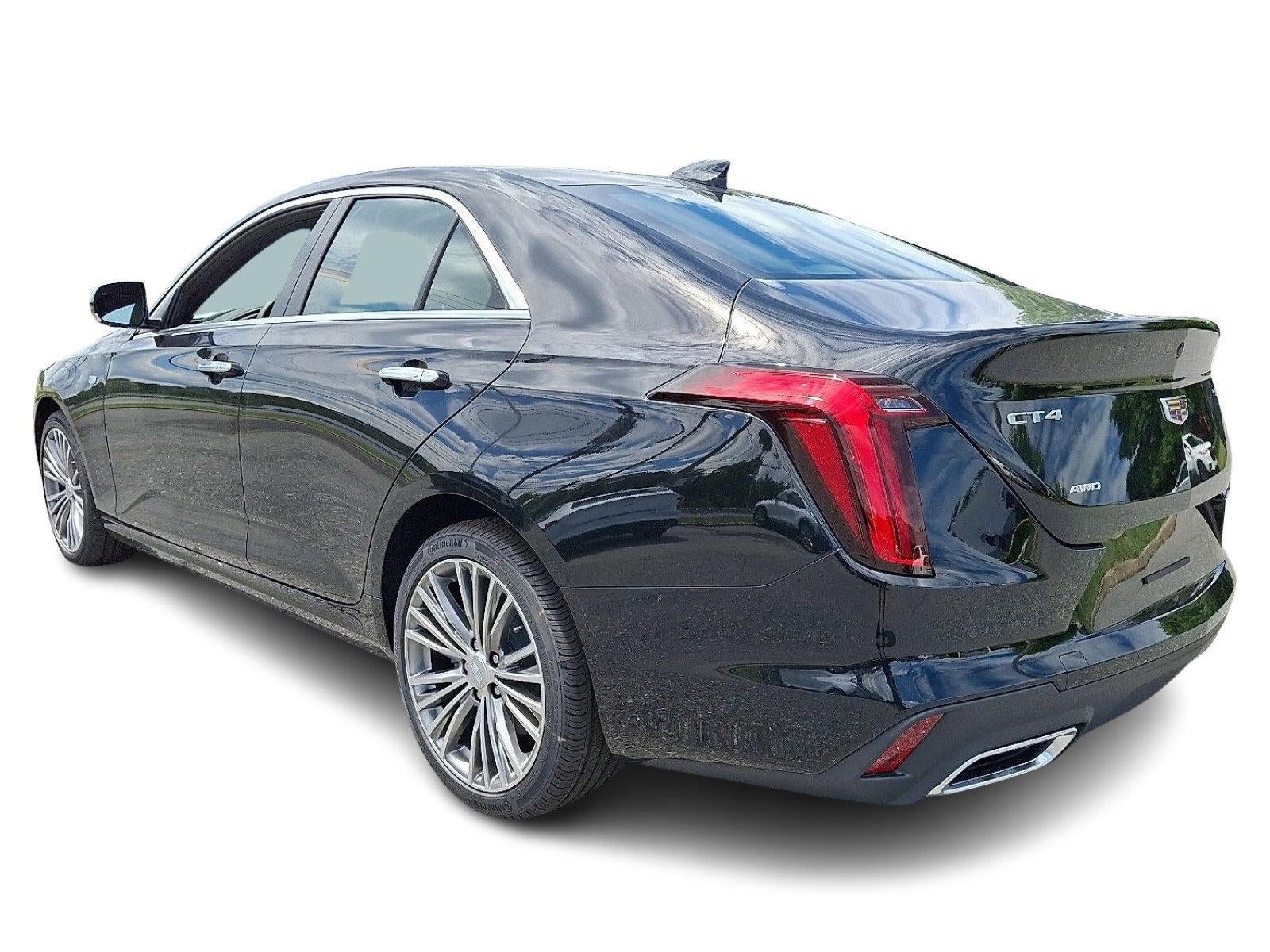 2026 Cadillac CT4 — rear three-quarter view