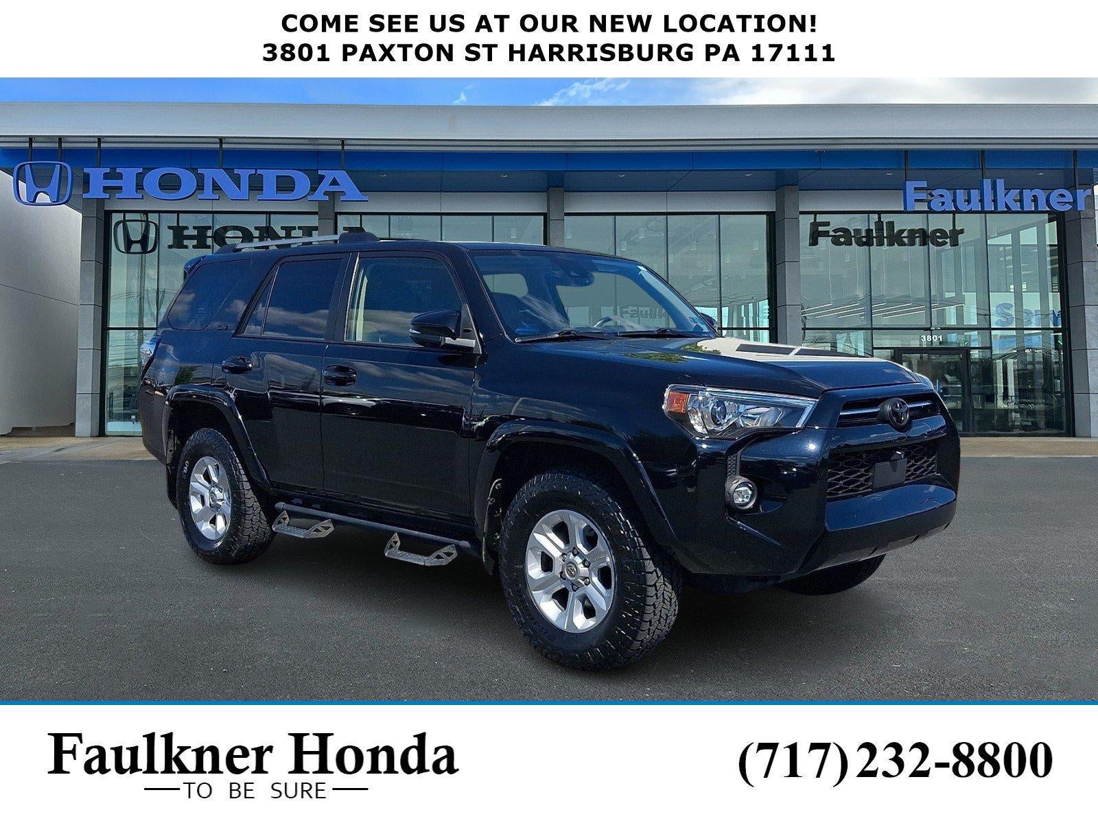 2024 Toyota 4Runner SR5 Premium 4WD (Natl) in Midnight Black Metallic — front three-quarter view