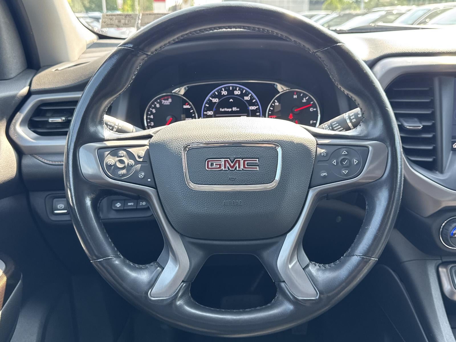 2022 GMC Acadia — rear three-quarter view