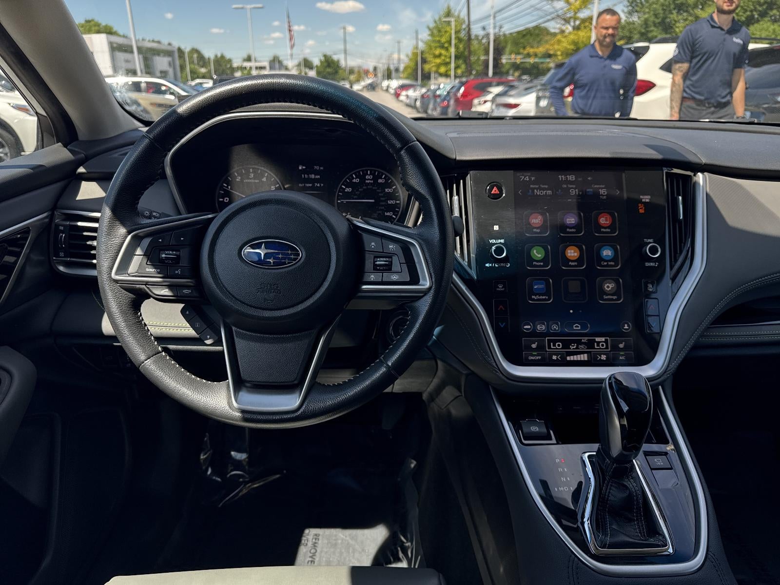 2020 Subaru Outback — interior view