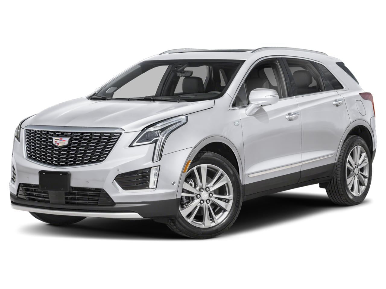 2023 Cadillac XT5 AWD 4dr Luxury in Crystal White Tricoat — front three-quarter view