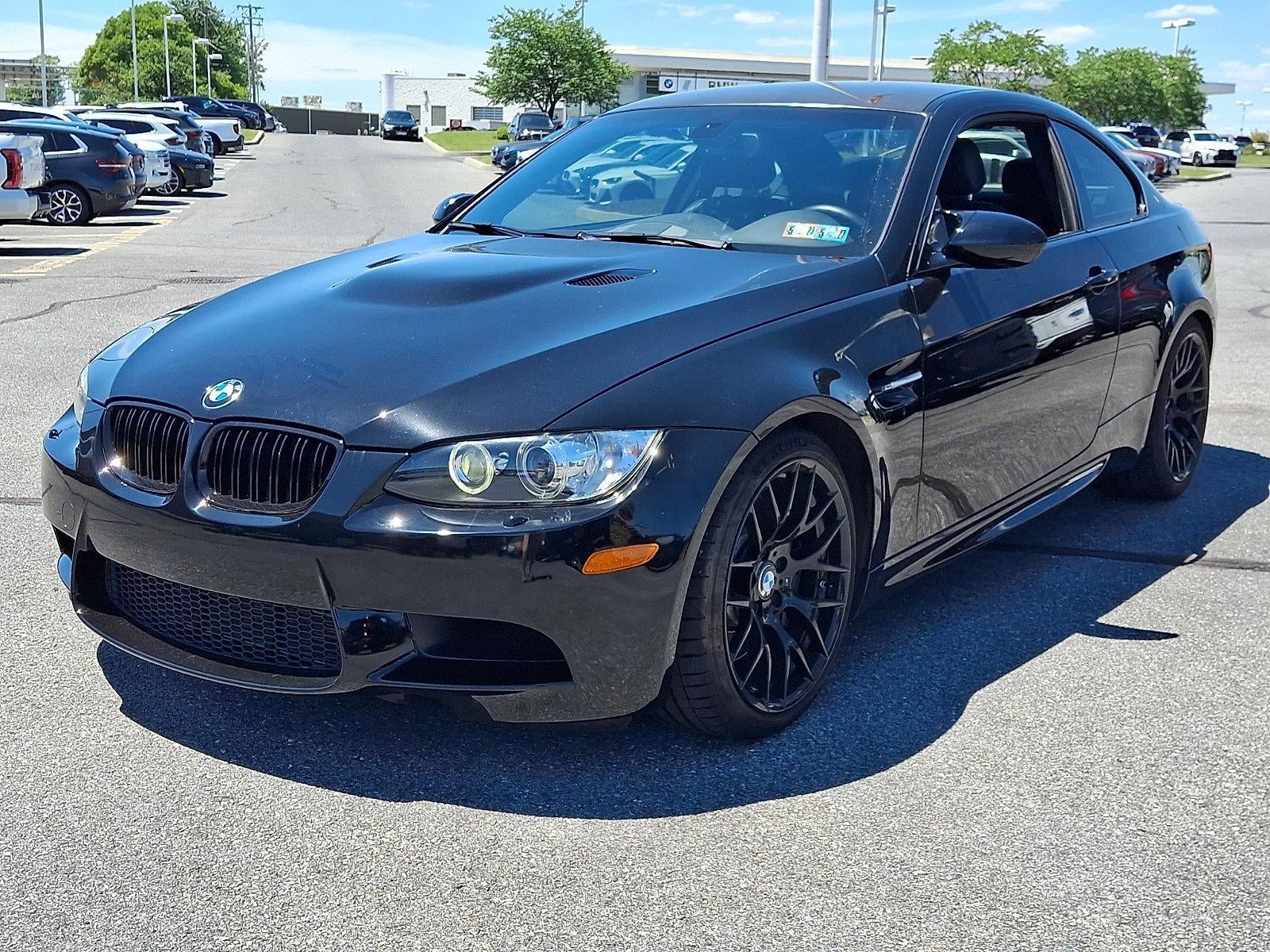 2013 BMW M3 — rear three-quarter view
