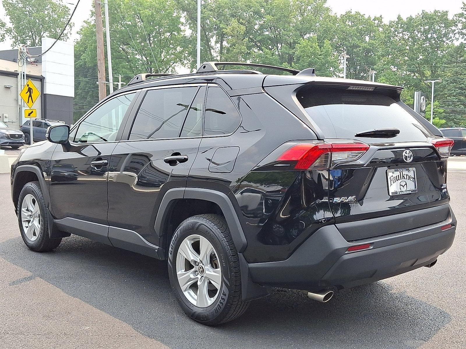 2021 Toyota RAV4 — interior view