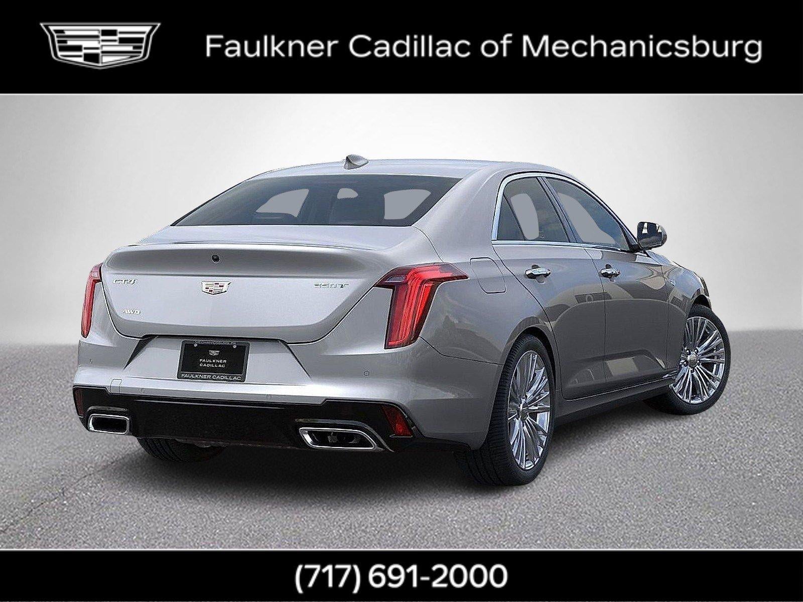 2026 Cadillac CT4 — interior view