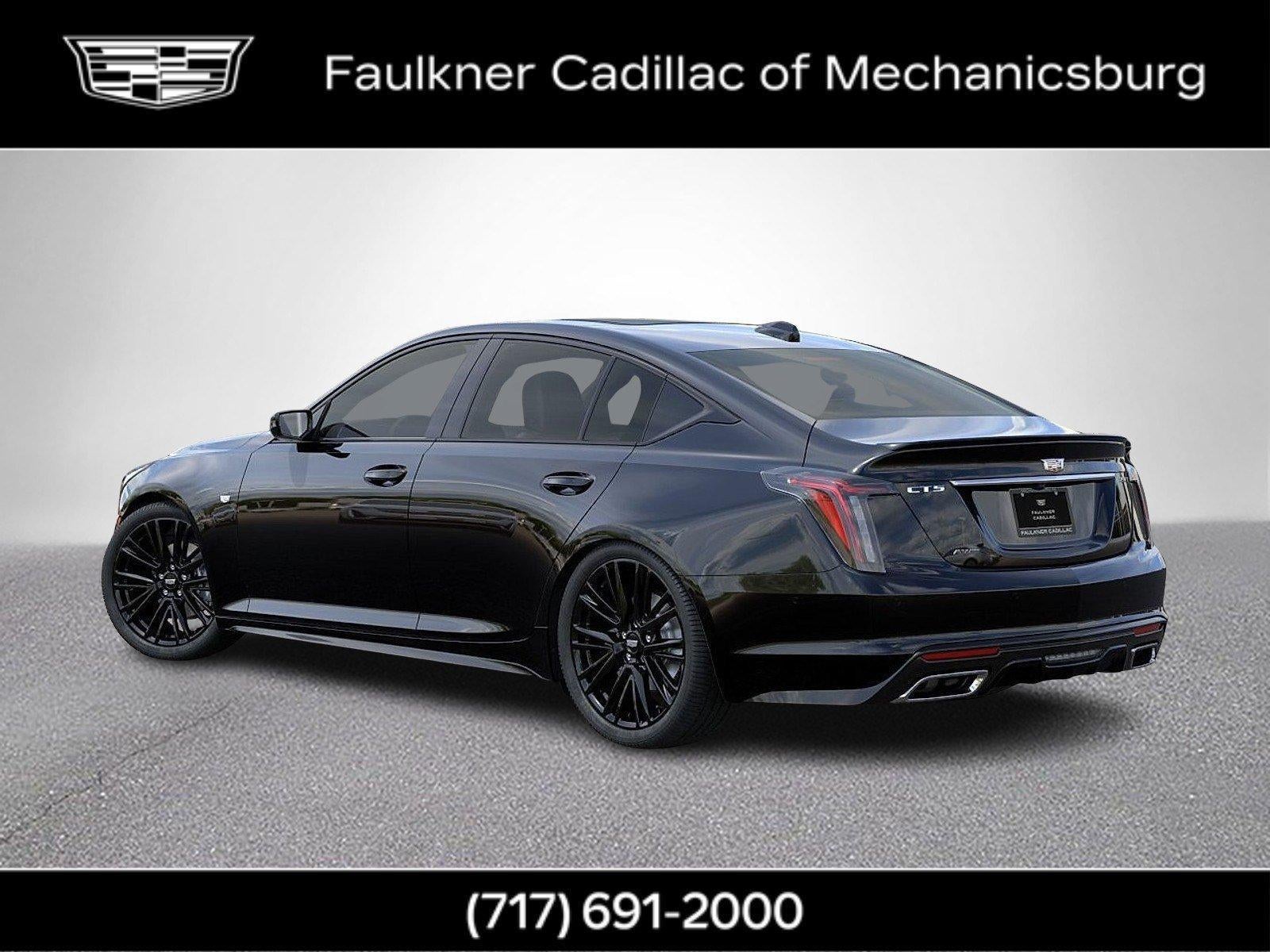 2026 Cadillac CT5 — rear three-quarter view