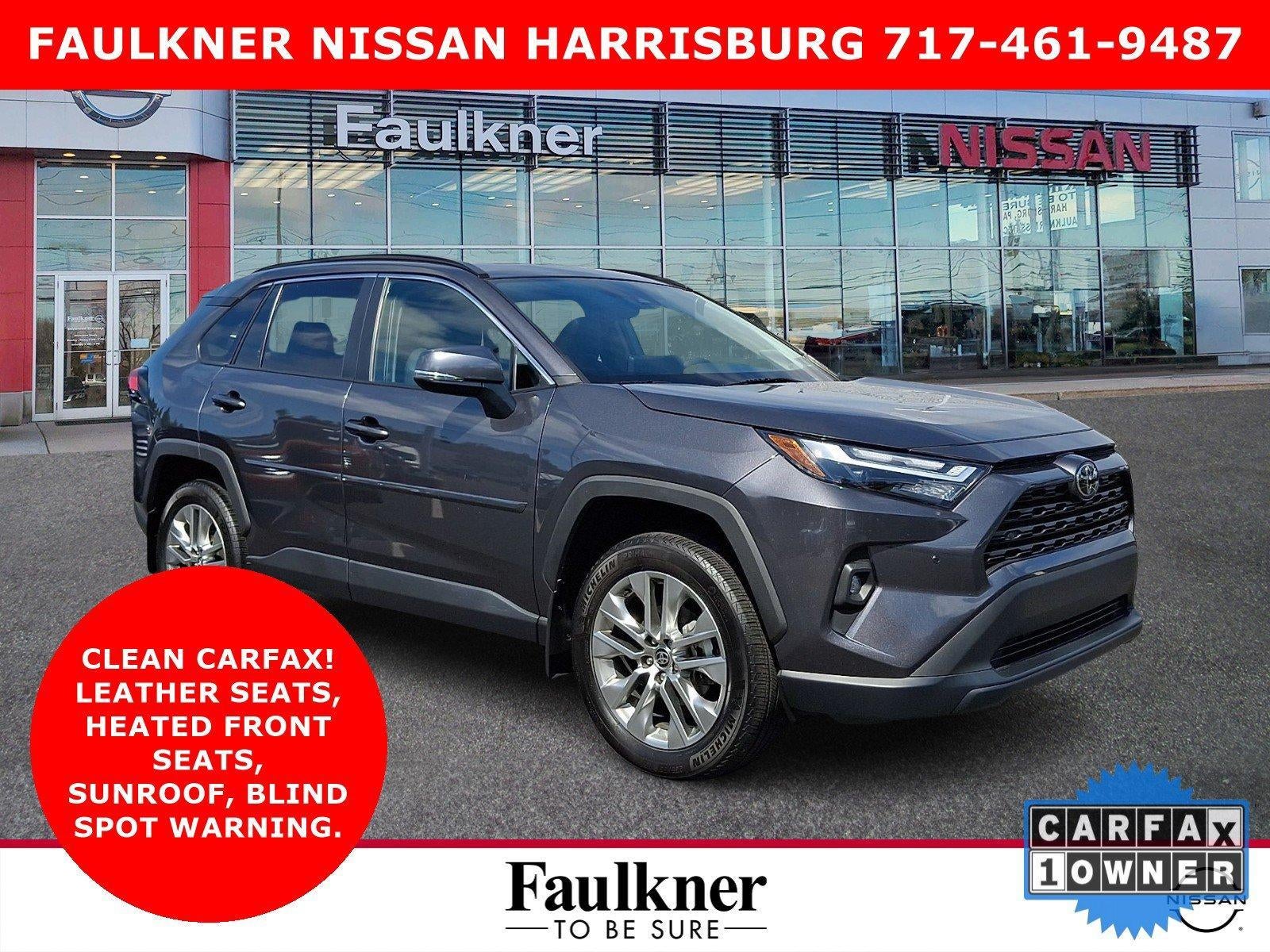 2024 Toyota RAV4 XLE Premium AWD (Natl) in Magnetic Gray Metallic — front three-quarter view