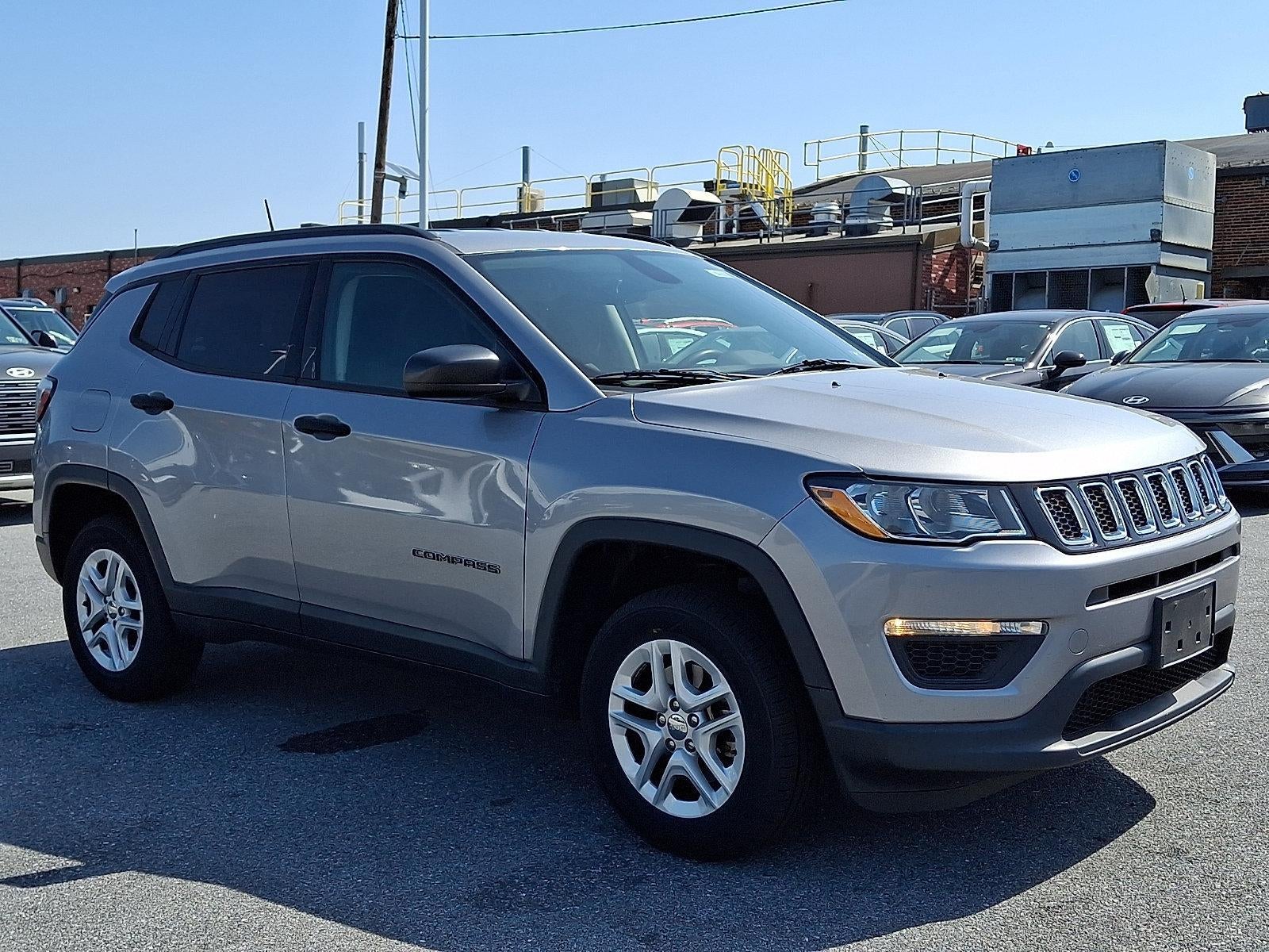 2018 Jeep Compass — rear three-quarter view